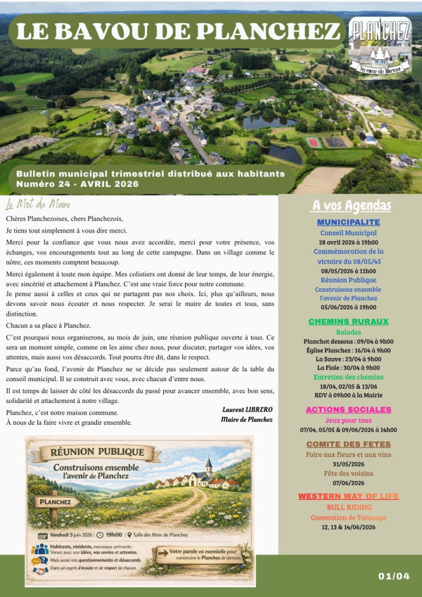 Bulletin municipal n°24