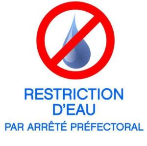Restrictions Eaux