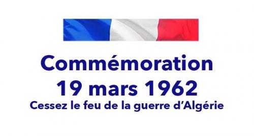 logo commémoration du 19 mars 1962